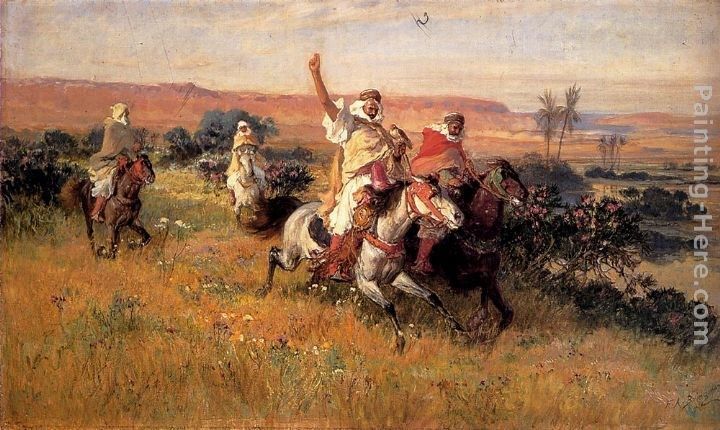Frederick Arthur Bridgman The Falcon Hunt